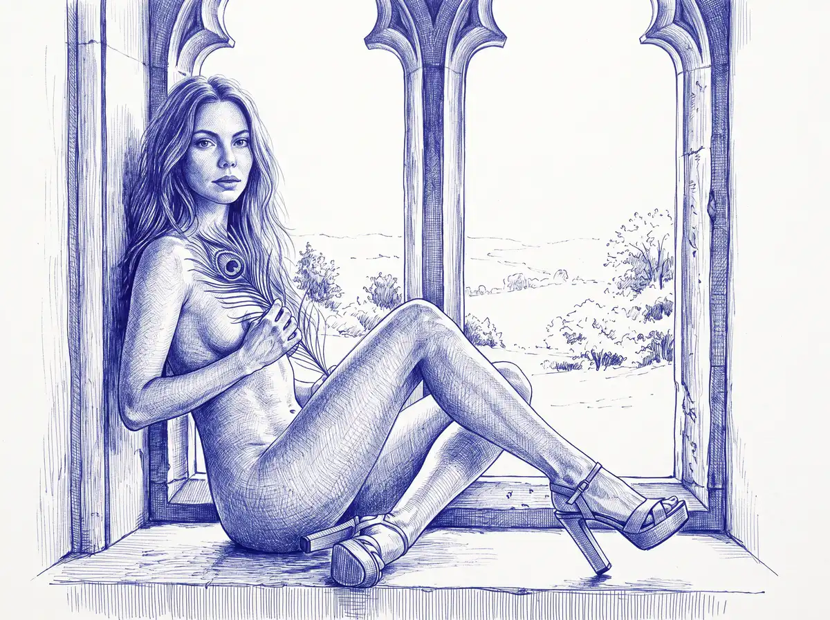 Рисунок у окна